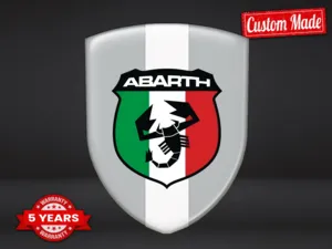 Fiat Abarth Pegatinas Logo Vinilo Diseño Máximo Estilo Pro Duradero